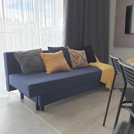 Apartament Q Apart AGAT - parking klimatyzacja Netflix, STUDIO Łódź