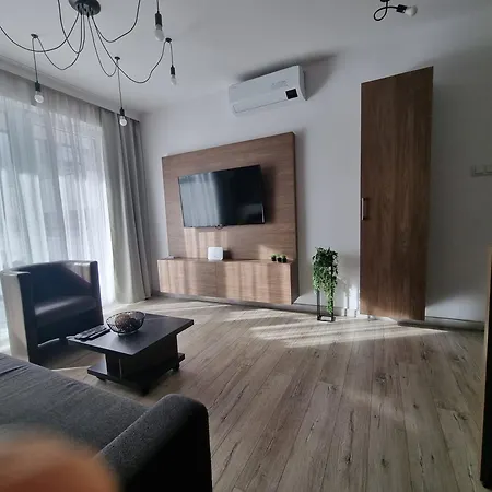 Apartament Q Apart AGAT - parking klimatyzacja Netflix, STUDIO Łódź